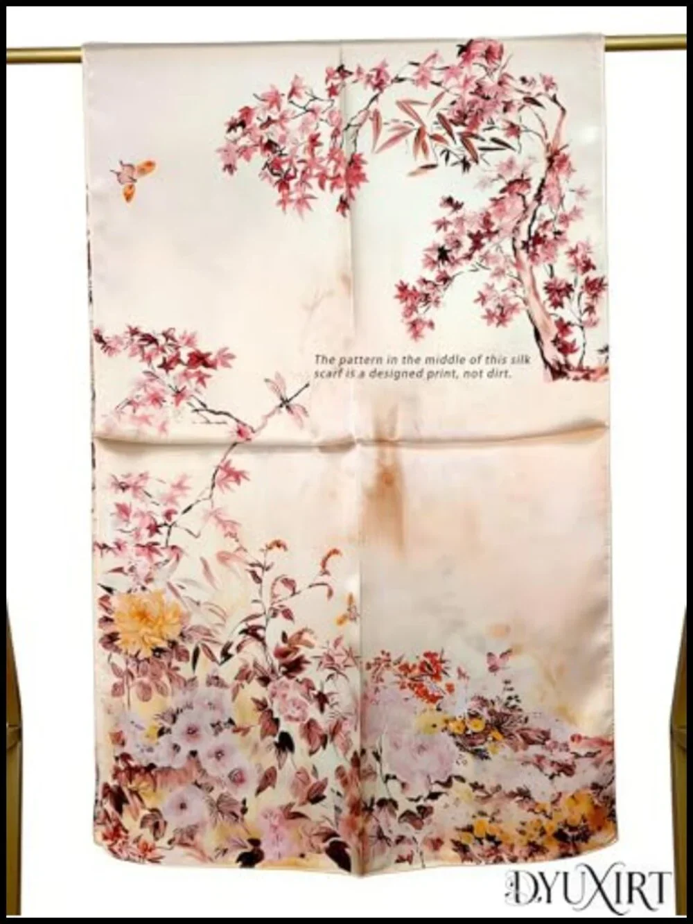 100% Mulberry Silk Oversized Shawl Wrap Fashion Scarf Featherlight Airy
